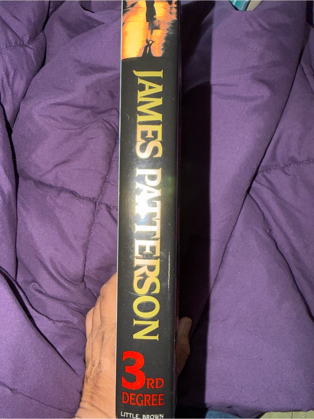 James Patterson '3rd Degree' Hardcover Book